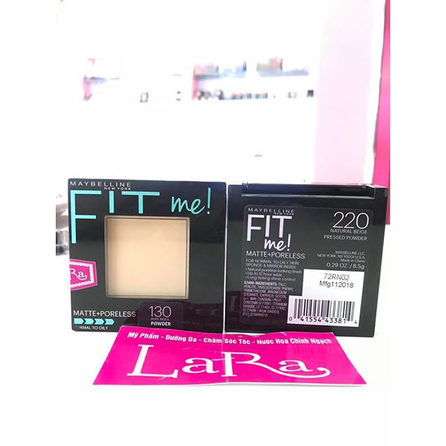 Phấn mịn lì tự nhiên fit me của maybelline