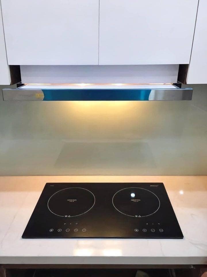 Bếp từ đôi Steba IK300; Mặt kính Schott ceran chịu lực - chịu nhiệt và tản nhiệt nhanh, tiết kiềm điện- Hàng nhập Đức