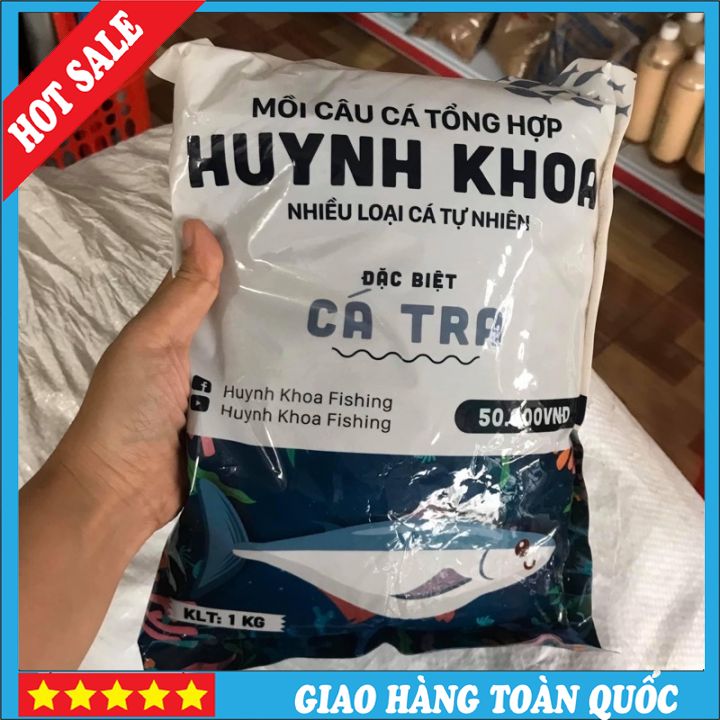 Mồi câu tổng hợp/ cám câu cá Huỳnh Khoa