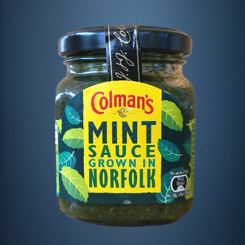 COLMAN’S - Lọ BẠC HÀ 165g - SỐT BẠC HÀ / VƯƠNG QUỐC ANH / Mint Sauce Grown in Norfolk