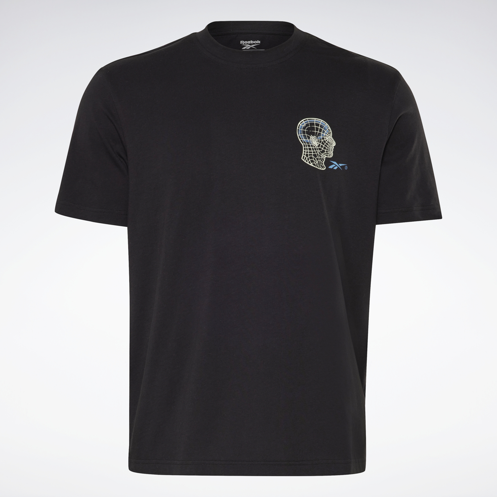 Reebok áo unisex tập luyện gs data fitness màu đen hb8530