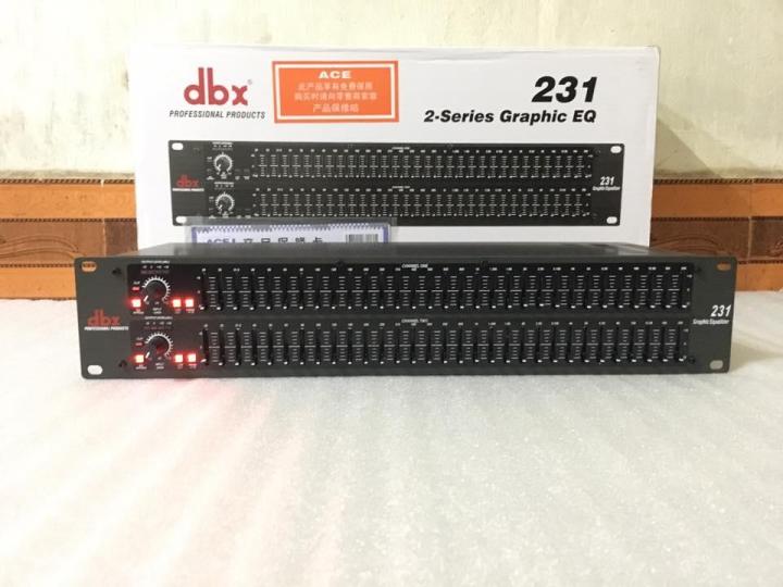 Nơi bán lọc xì dbx giá rẻ, uy tín, chất lượng nhat, lọc âm equalizer dbx 231 - khả năng lọc và phân tần số âm thanh, thiết bị nâng cao chất lượng cho dàn âm thanh, khả năng xử lý tín hiệu vô cùng hiệu quả