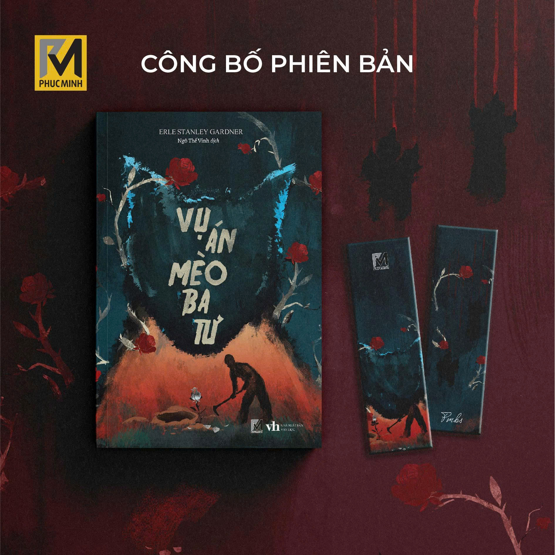 Sách Tiểu Thuyết Trinh Thám - Vụ Án Mèo Ba Tư - Erle Stanley Gardner - Phuc Minh Books