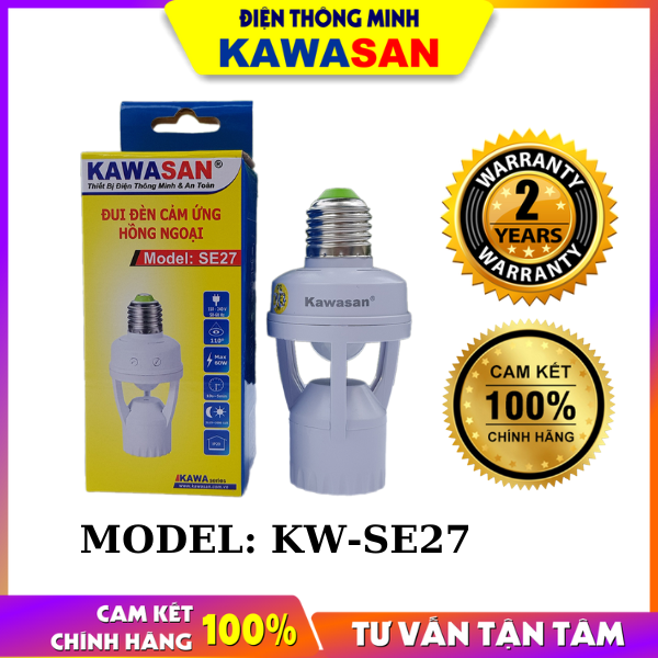 Đui đèn cảm ứng hồng ngoại Kawasan SE27