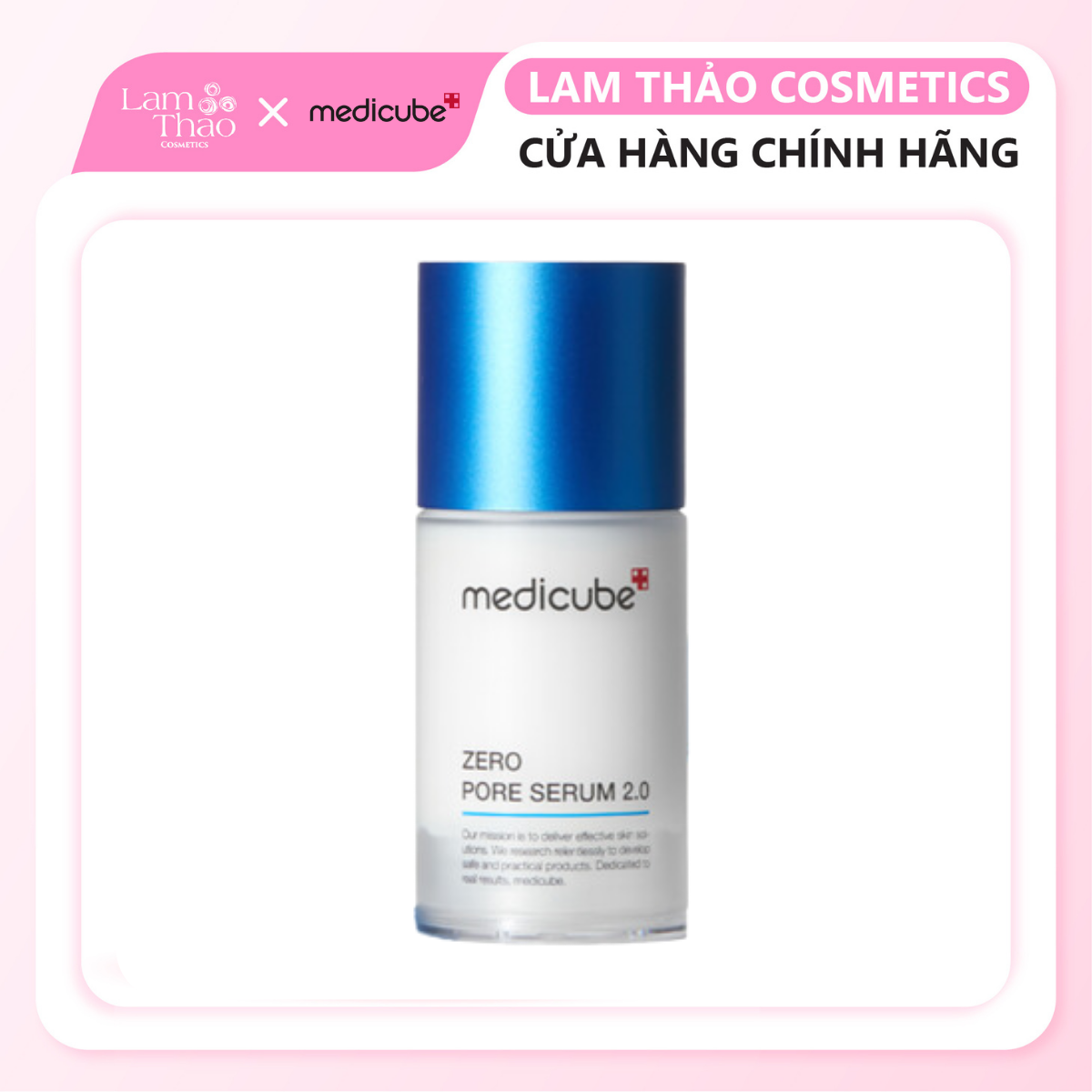 Tinh chất giảm mụn se khít lỗ chân lông medicube zero pore serum 2.0 37ml