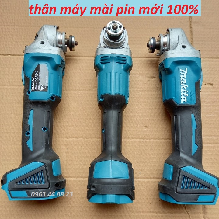 Thân Máy Mài Góc Điện Lithium Không Chổi Than Máy Đánh Bóng Máy Cắt Máy Đánh Bóng Dùng Để Mài Không Dây Li-ion Không Chổi Than 100Mm Cho Pin Makita 18V 6