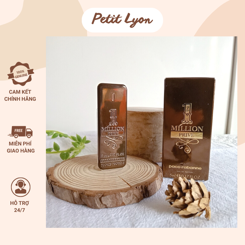 Nước hoa nam One Million Prive mini 5ml