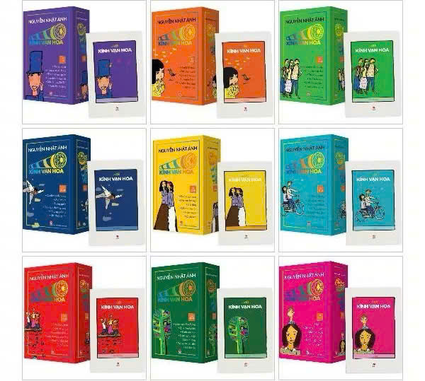 Boxset Kính Vạn Hoa - Bộ Kỉ Niệm 30 Năm: Box 1 - 9 (Bộ 9 Hộp Lẻ)