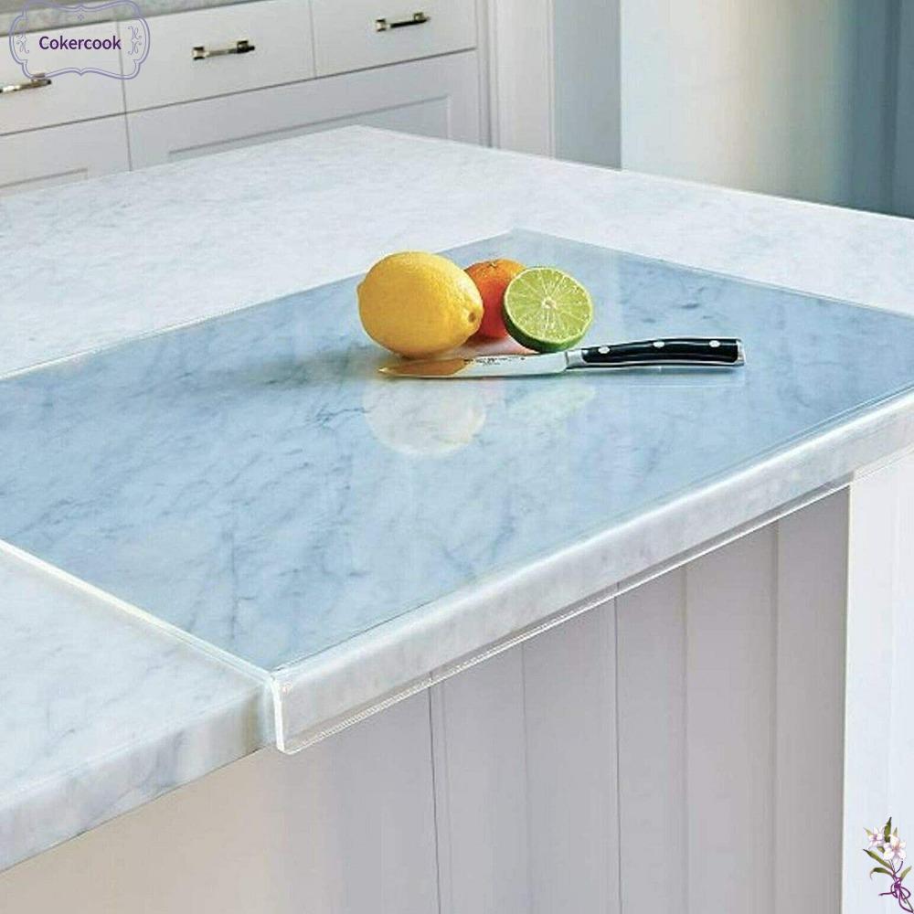 COKERCOOK Acrylic Mesa Trong suốt Chống trượt Nhà bếp Thớt Đồ nội thất và đồ nội thất Phụ kiện nhà bếp Đồ dùng nhà bếp