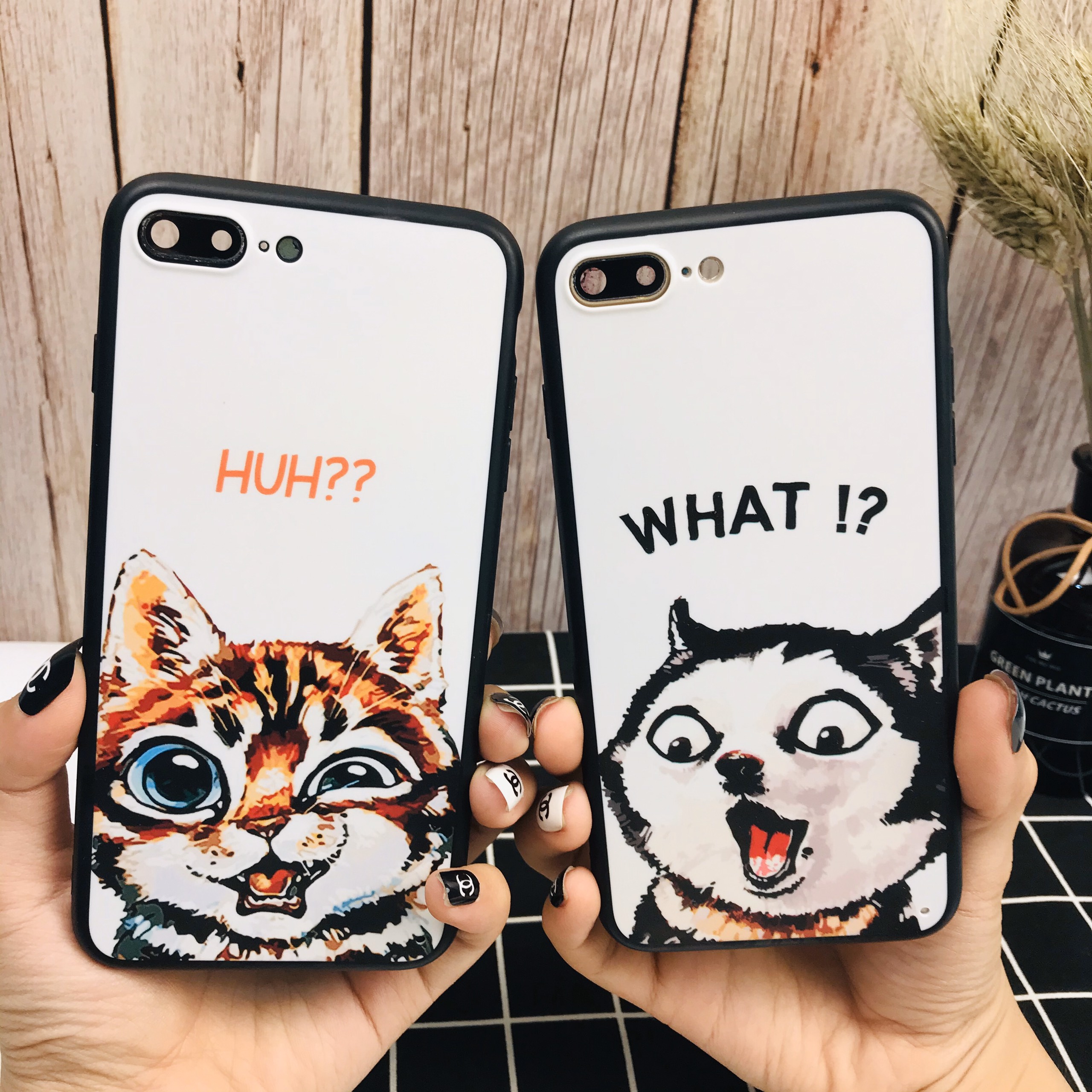 Ốp lưng silicon mèo & cún