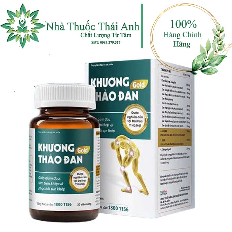 Khương Thảo Đan Gold Hộp 30 Viên