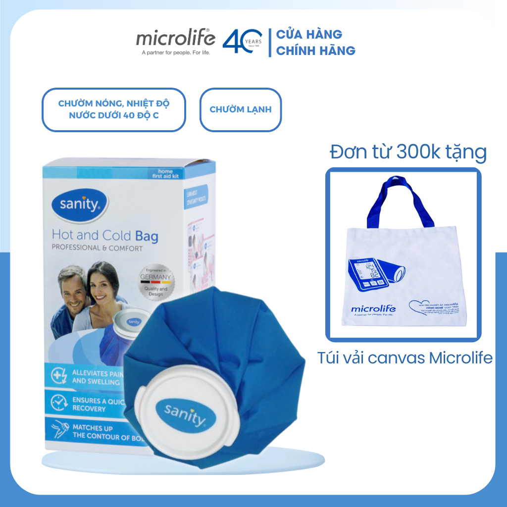 Túi chườm nóng lạnh Sanity - Chăm sóc sức khỏe