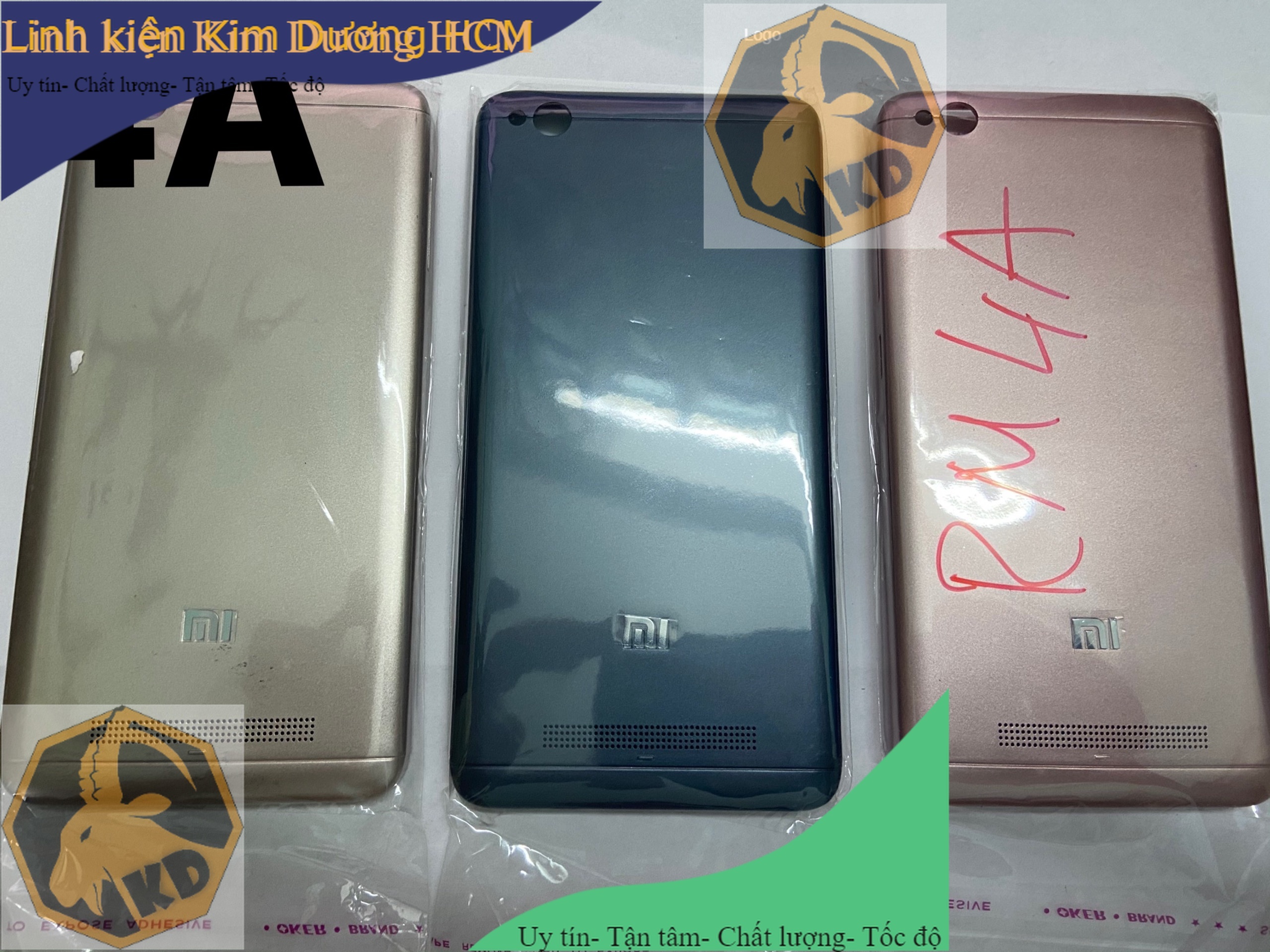 [HCM]Vỏ lưng Xiaomi Redmi 4A