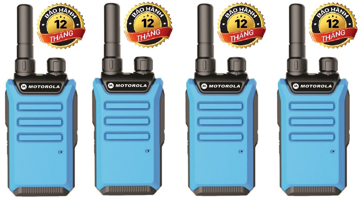 Bộ 4 Bộ đàm Siêu nhỏ, mini chất lượng Khủng Motorola GP600