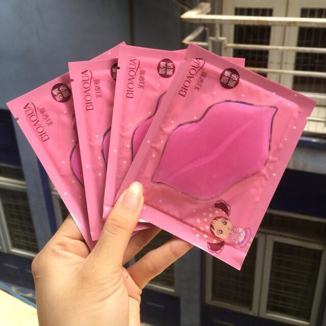 Combo 3 mask môi bio aqua mặt nạ môi