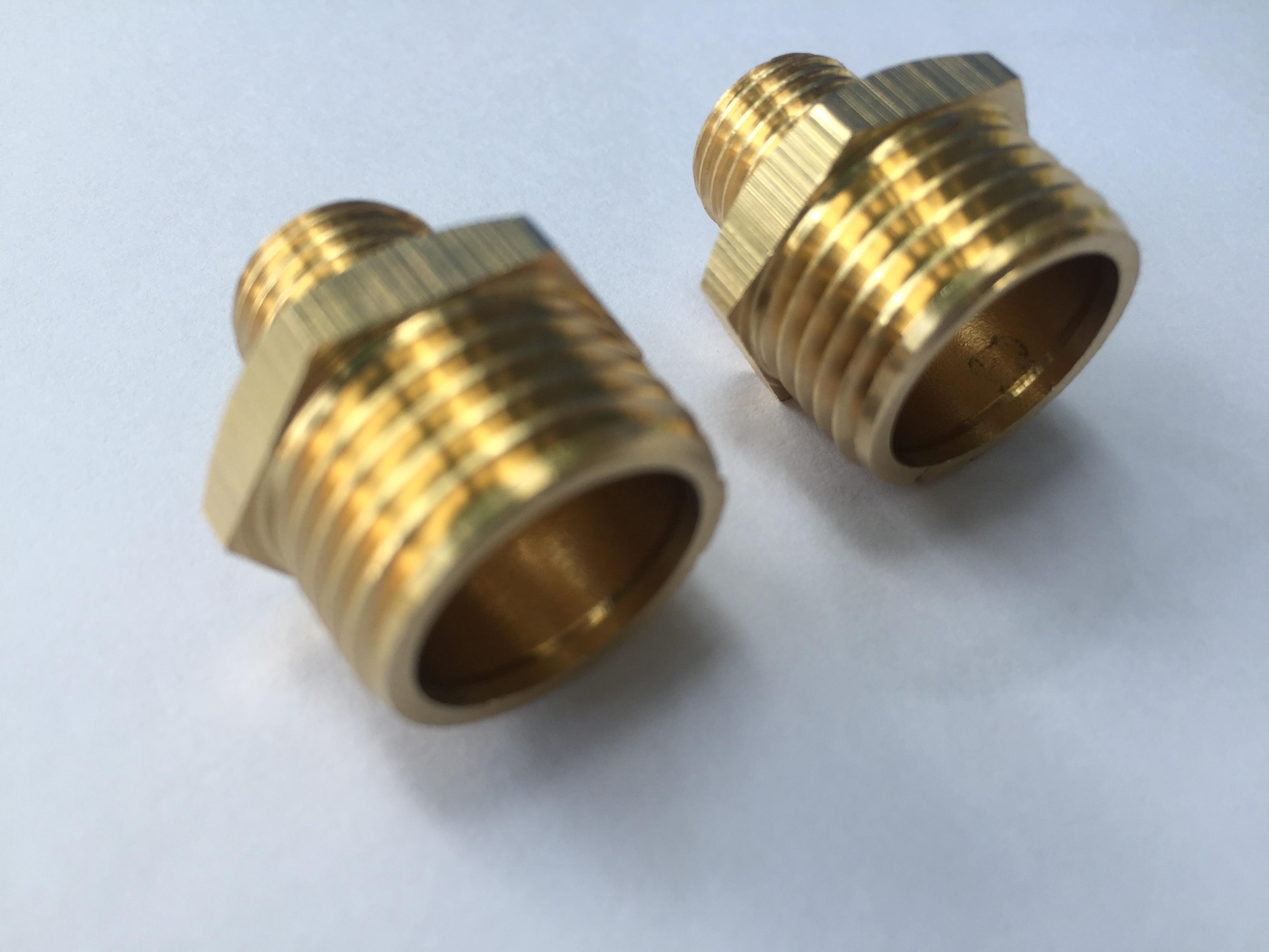 2 chiếc kép đồng đầu ren 21-12