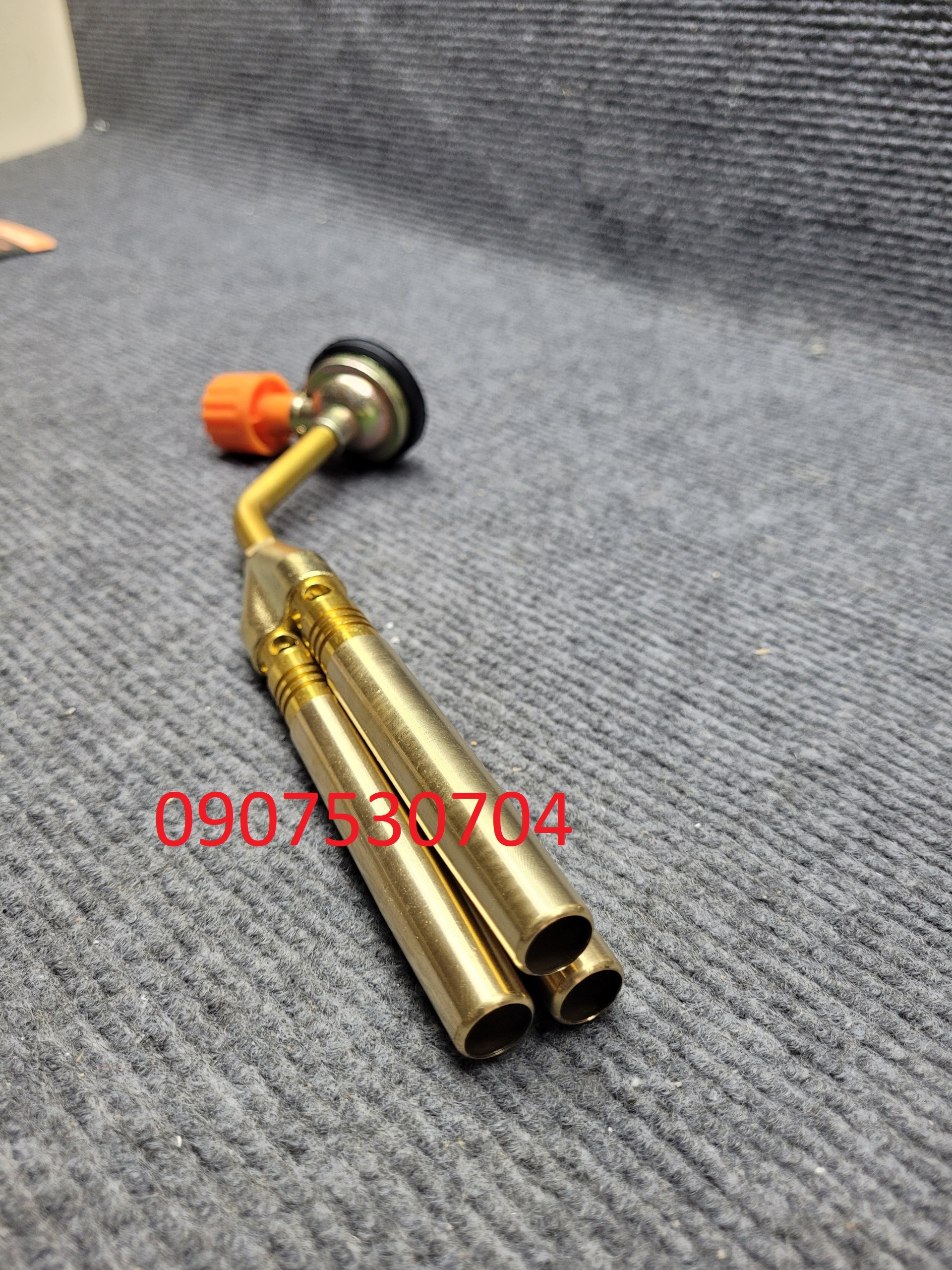 Đầu khò gas 3 nòng chuyên hàn ống đồng FLame Ricas-823