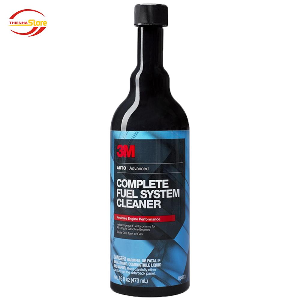 Xúc cặn bình xăng xe hơi 3m complete fuel system cleaner 473ml