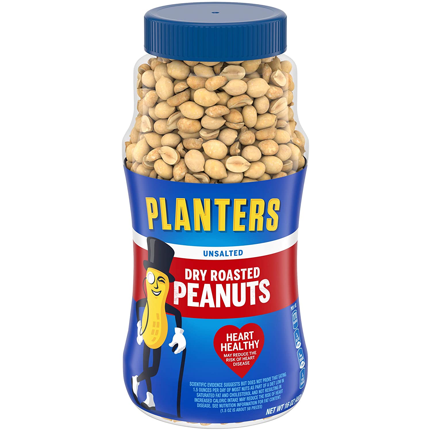 Đậu phộng rang Planters unsalter -không muối - Mỹ