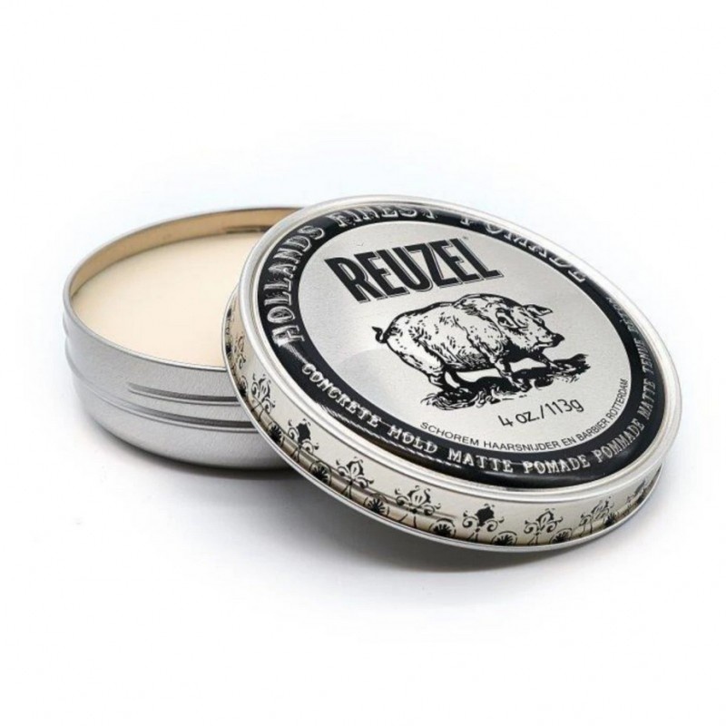 Sáp vuốt tóc nam Reuzel Concrete Hold Matte Pomade 35g-113g-340g