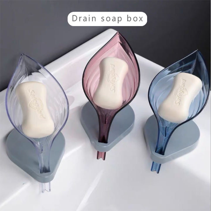 [HCM]Khay Đựng Xà Phòng Hình Chiếc Lá JMK002