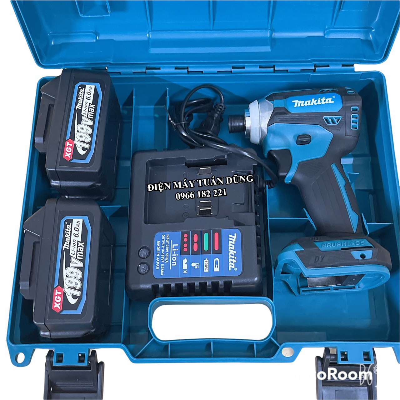 Máy chuyên bắt vít dùng pin Makita TD172D 199V 6Ah Hàng cao cấp Vong tua cao cho thợ chuyên bắt vít