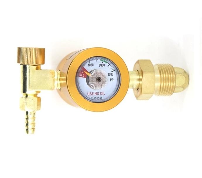 [Tặng Công Tắc Xanh] Đồng Hồ Tiết Kiệm Khí Argon GS 2001 Ren Ngoài.Tiết Kiệm 30%-50% khí