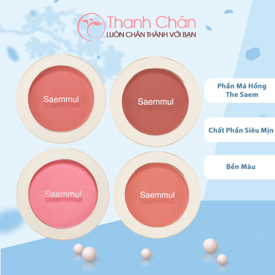 Phấn má hồng The Saem Saemmul Single Blusher 5g