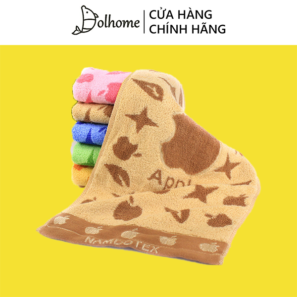 Khăn mặt cotton họa tiết đẹp, sang trọng, khăn rửa mặt mềm mịn, thấm hút tốt, khăn lau mặt cao cấp kích thước 30x50cm
