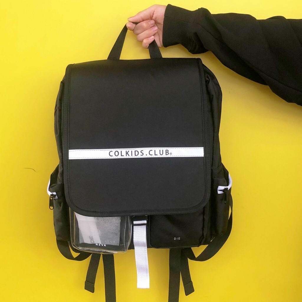 Balo Colkids club CND tặng móc gián - Balo nữ - balo nam