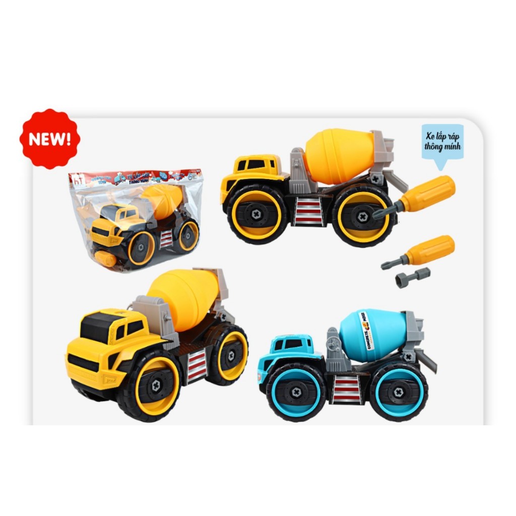 Quà tặng xe trộn bê tông cho bé