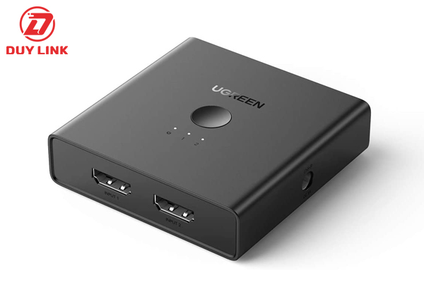 Bộ gộp hdmi 2 vào 2 ra chuẩn hdmi 2.0 hỗ trợ 4k/60hz ugreen 70689