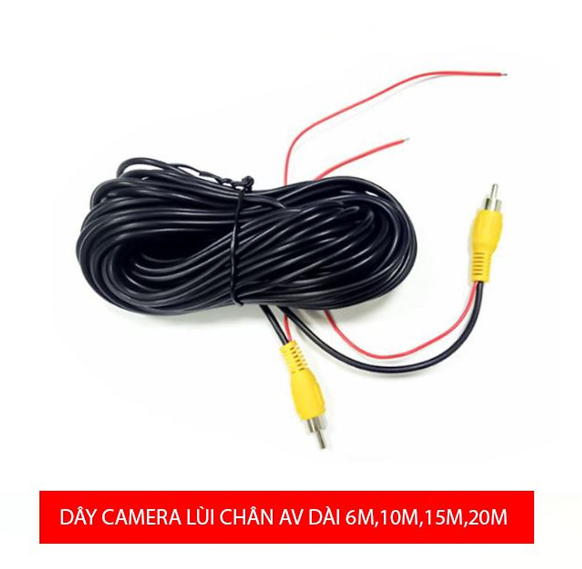 Dây camera lùi cho ô tô 6m 10m 15m 20m