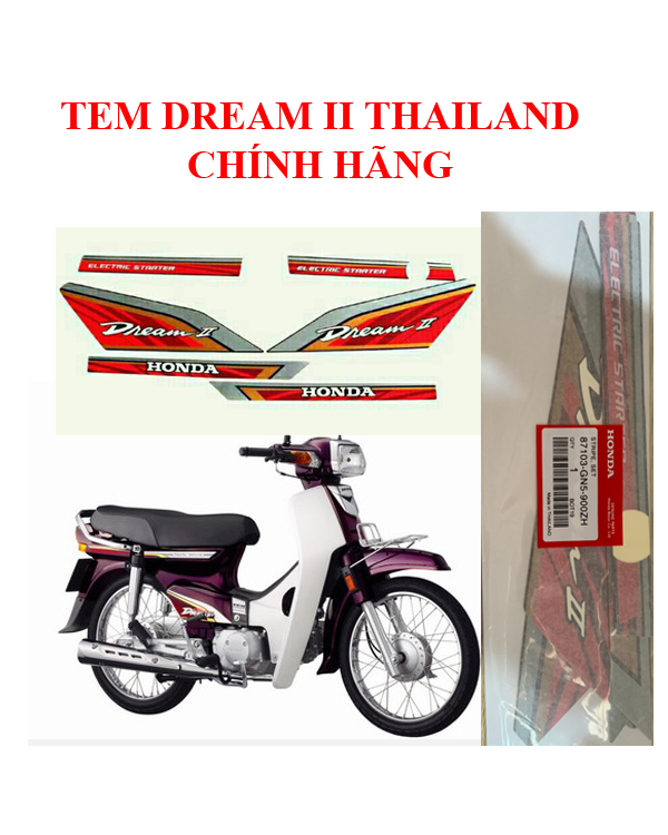 TEM LỬA DREAM THÁI ( HÀNG CHUẨN HÃNG HONDA)