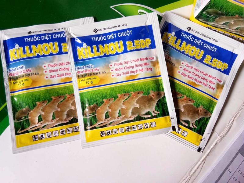Thuốc diệt chuột Killmou thế hệ mới 2.5 Dp 10g