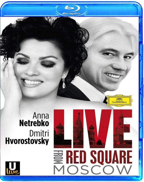 💽📺 Classic music Anna Netrebko Dmitri Hvorostovsky Red Square Concert (Blu-ray BD50)