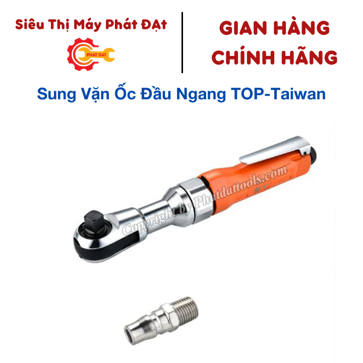 Súng vặn ốc khí nén đầu ngang TOP-Máy siết mở bulong đầu ngang-Tay vặn bulong