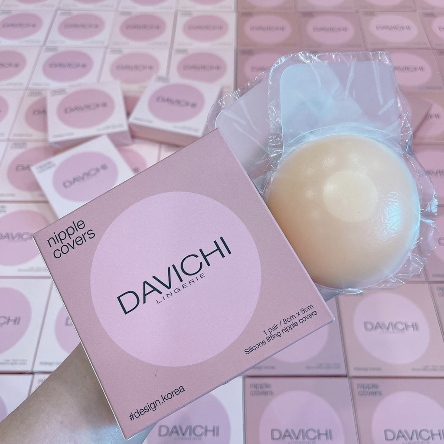 Dán Ngực Silicon Hàn Quốc Davichi Miếng Dán Nâng Ngực Sinh Nhiệt Tự Thân