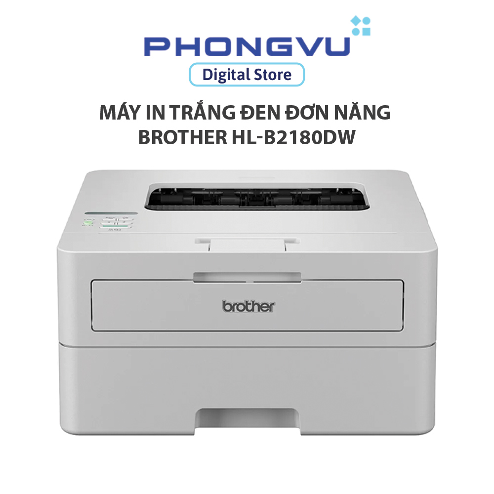 Máy in trắng đen đơn năng Brother HL-B2180DW - Bảo hành 24 tháng