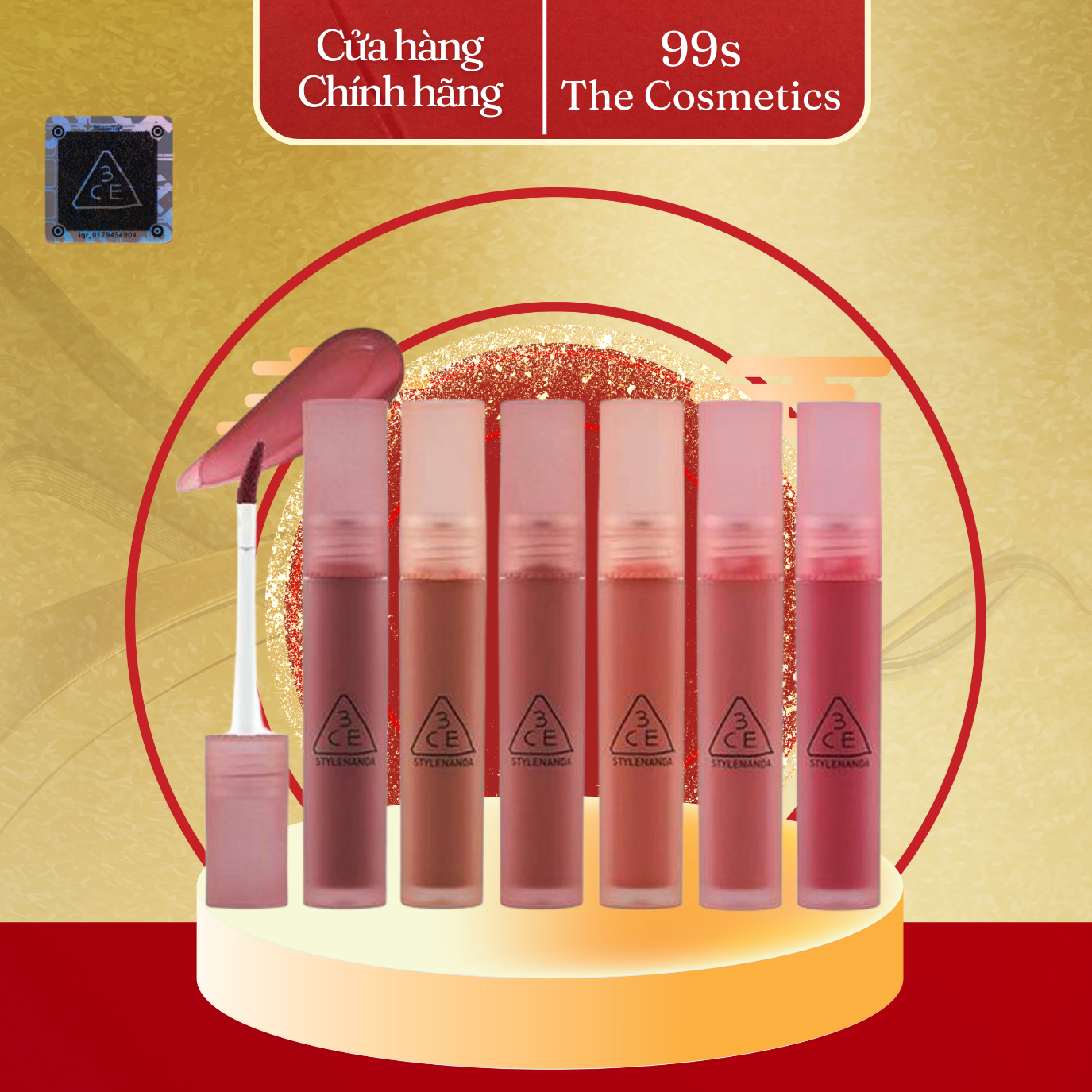Son tint lì 3ce blur water tint