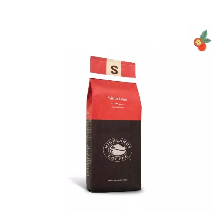 Cà phê rang xay Sành điệu Highland Coffee 200g