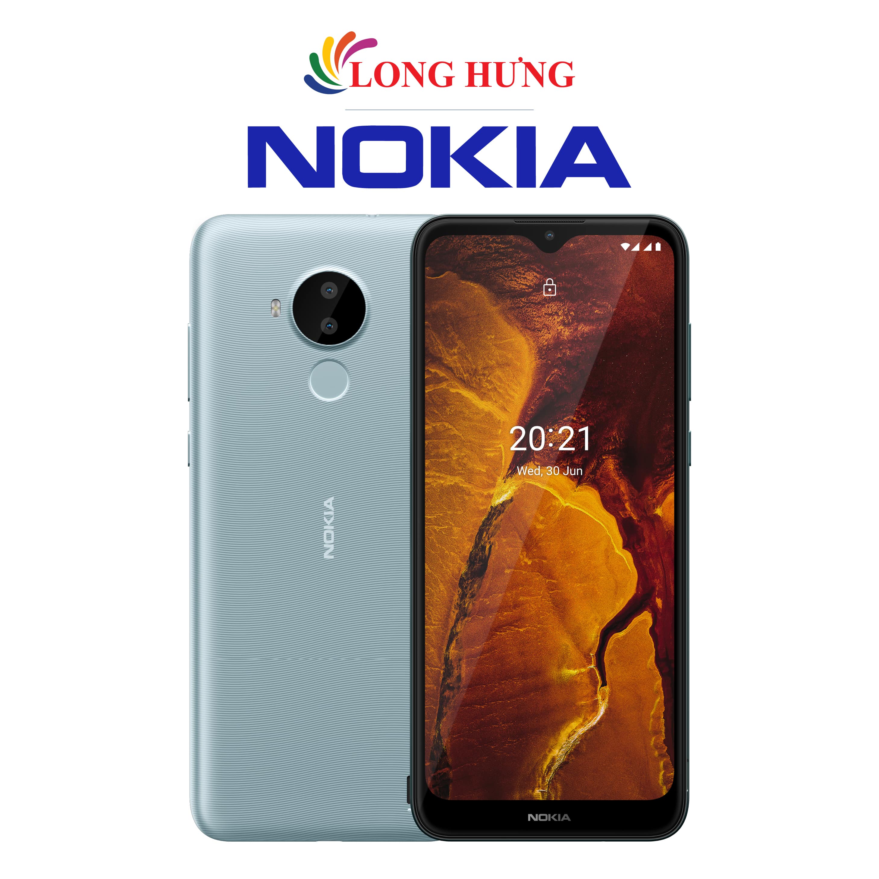 Điện thoại Nokia C30  - Hàng chính hãng - Màn hình kích thước lớn, thời lượng sử dụng lâu dài, Chipset ổn định