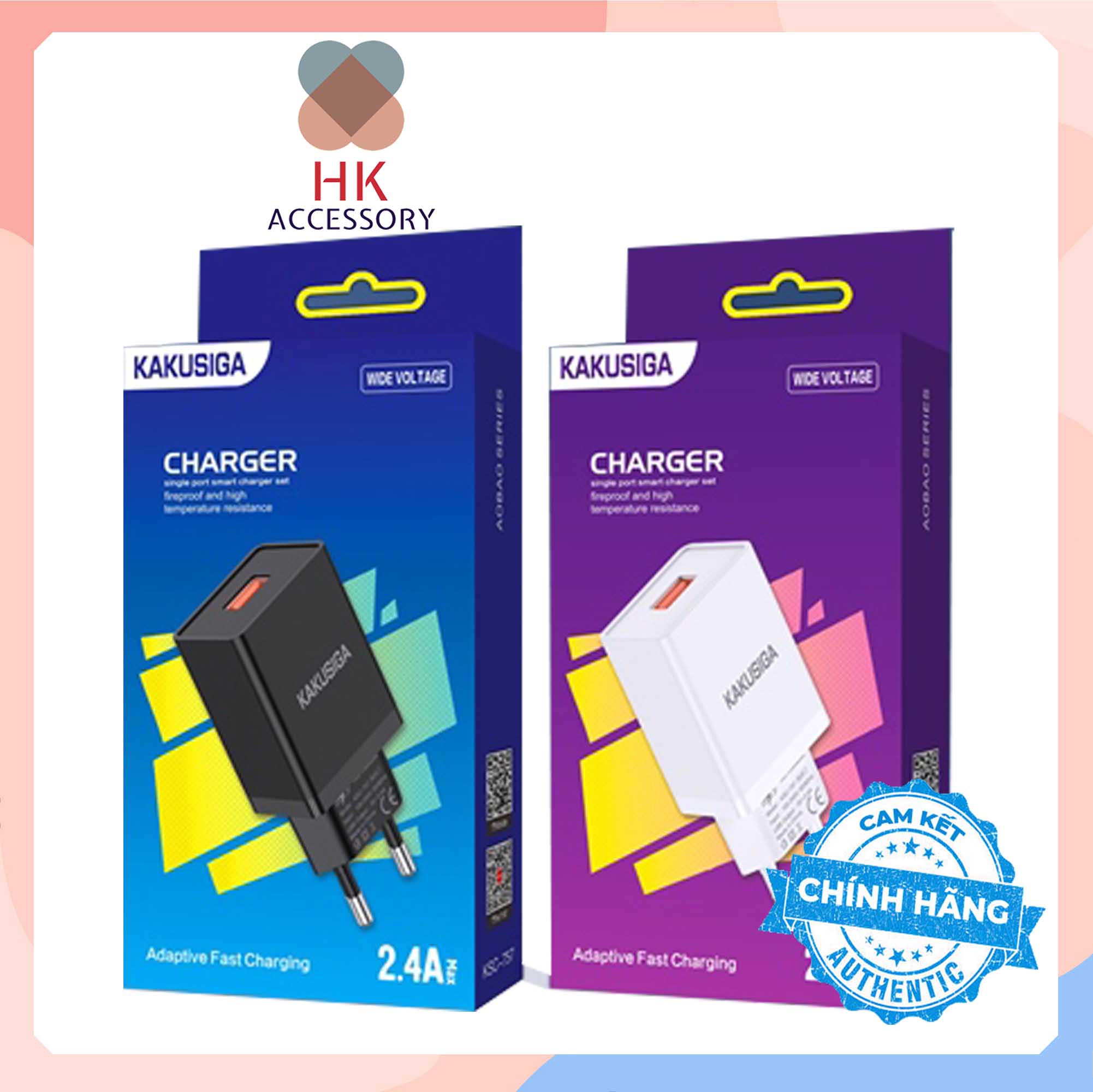 Cóc sạc củ sạc kaku kcs-757 hàng chính hãng