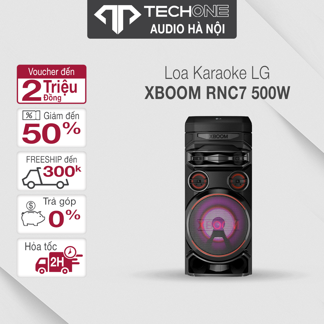 Loa Karaoke LG Xboom RNC7 500W chính hãng bảo hành 12 tháng trên toàn quốc