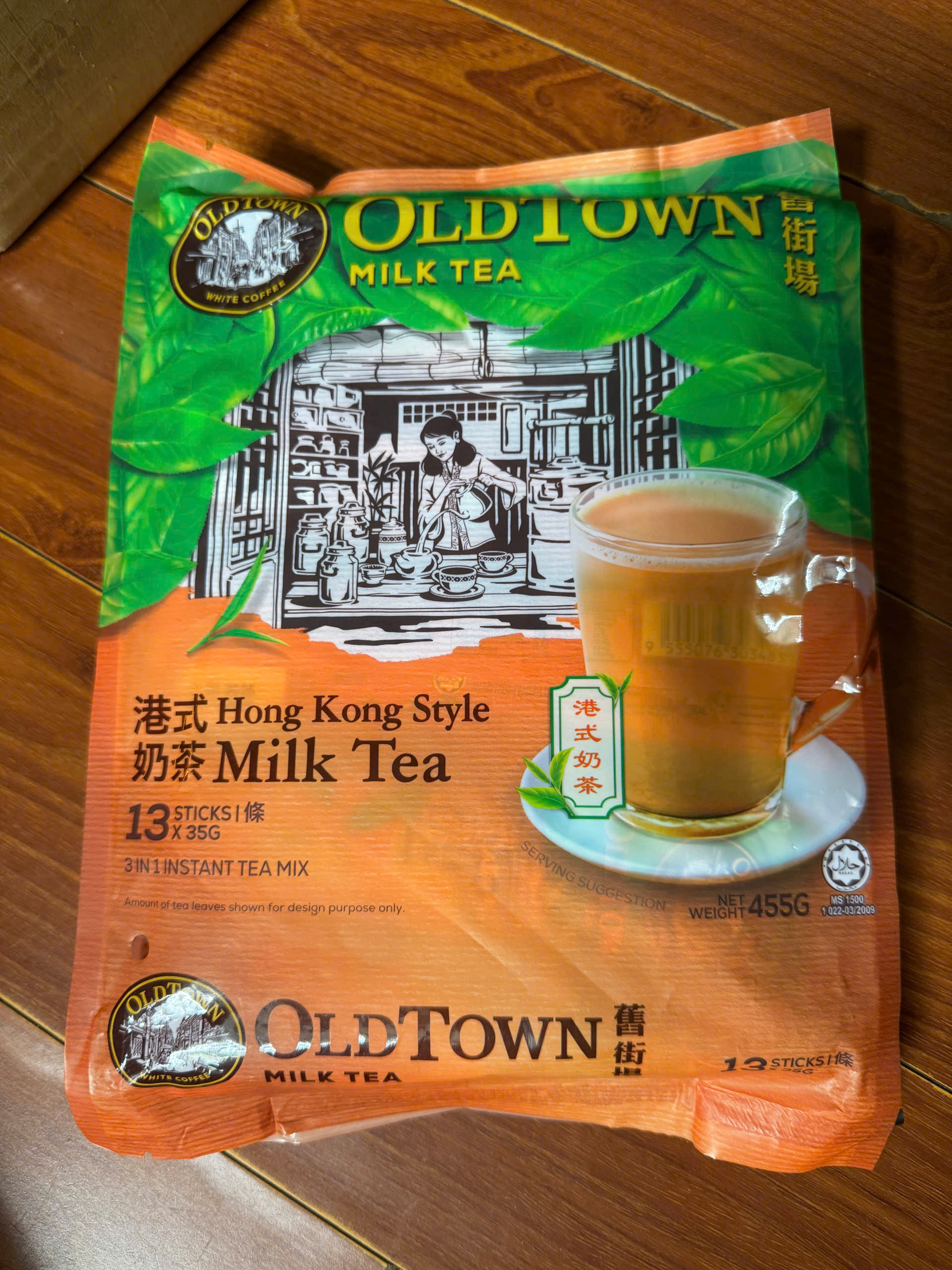Trà sữa hoà tan 3 in 1 Oldtown White Milktea - Hong Kong Style