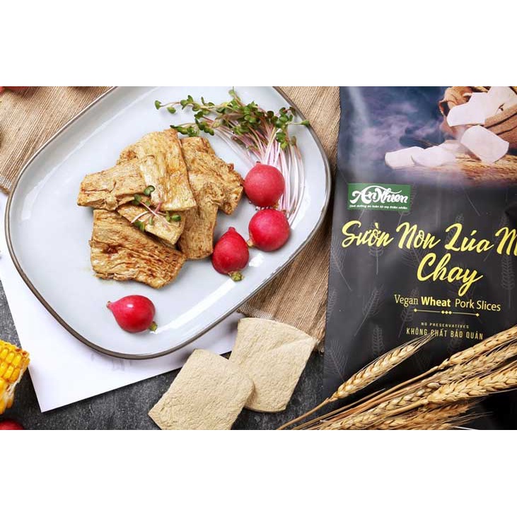 Sườn non lúa mạch chay an nhiên 250g/1kg