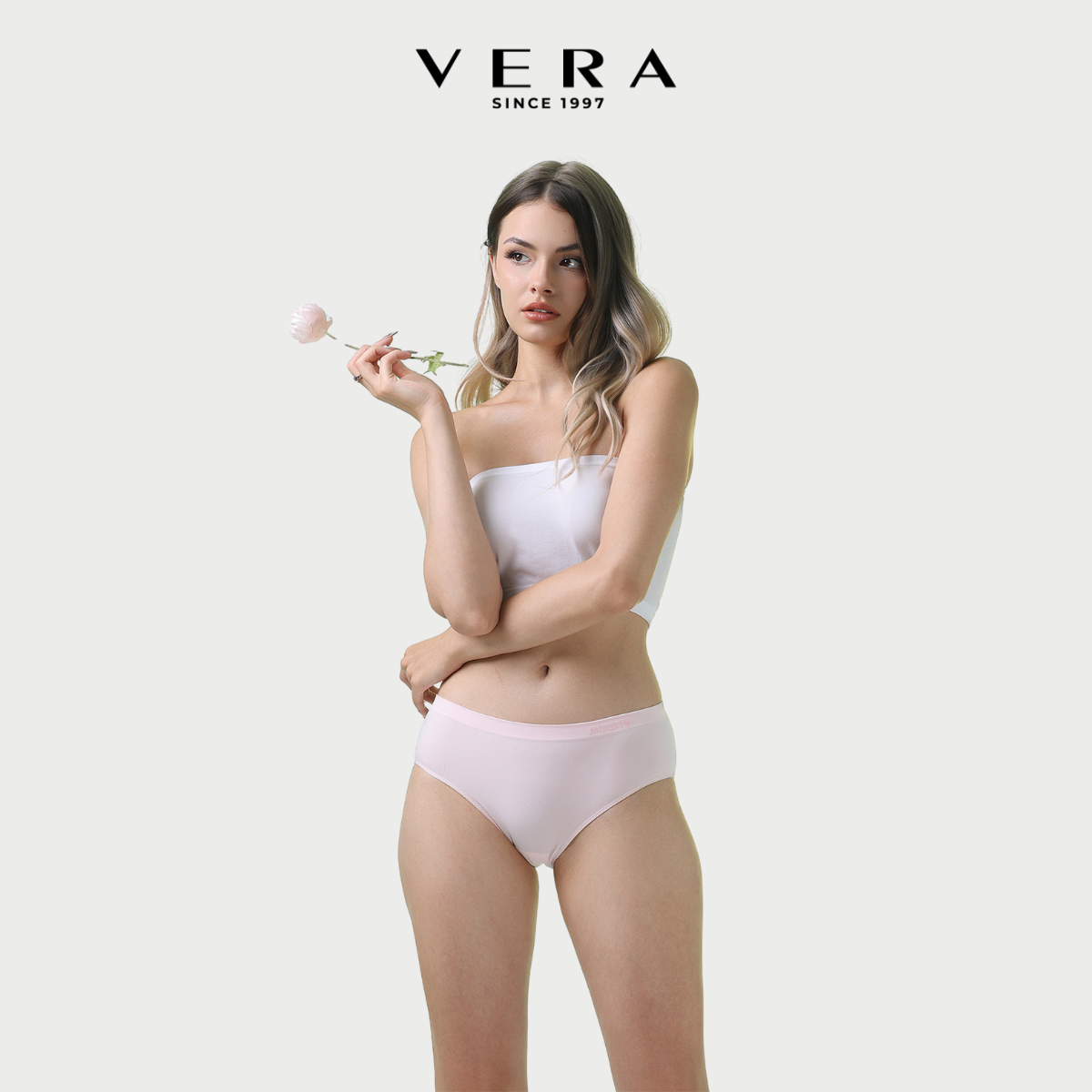 [Hàng mới về] Combo 5 Quần lót bikini nữ Misaki polyamide trơn - M1070 [Giao màu ngẫu nhiên]