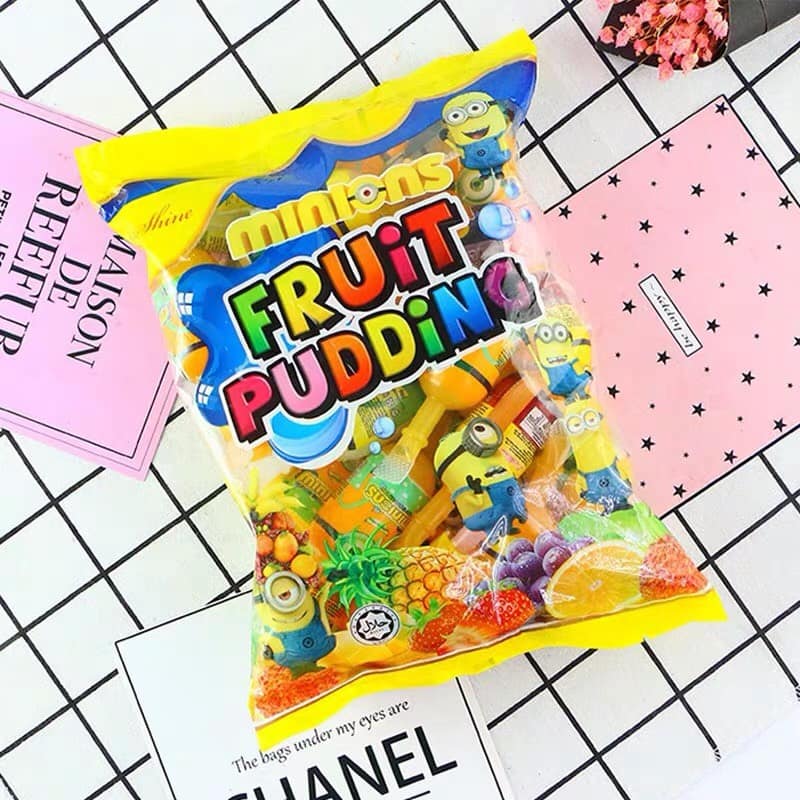 1 gói 800g thạch trái cây fruit pudding minion