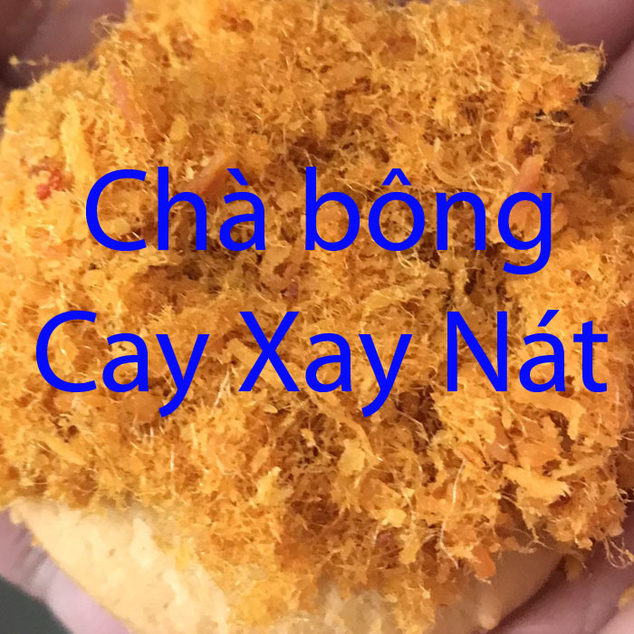 [HCM]Chà bông gà cay Xay Nát - chấm bánh đậm chất việt -  ruốc cay Sài Gòn / EnterFood