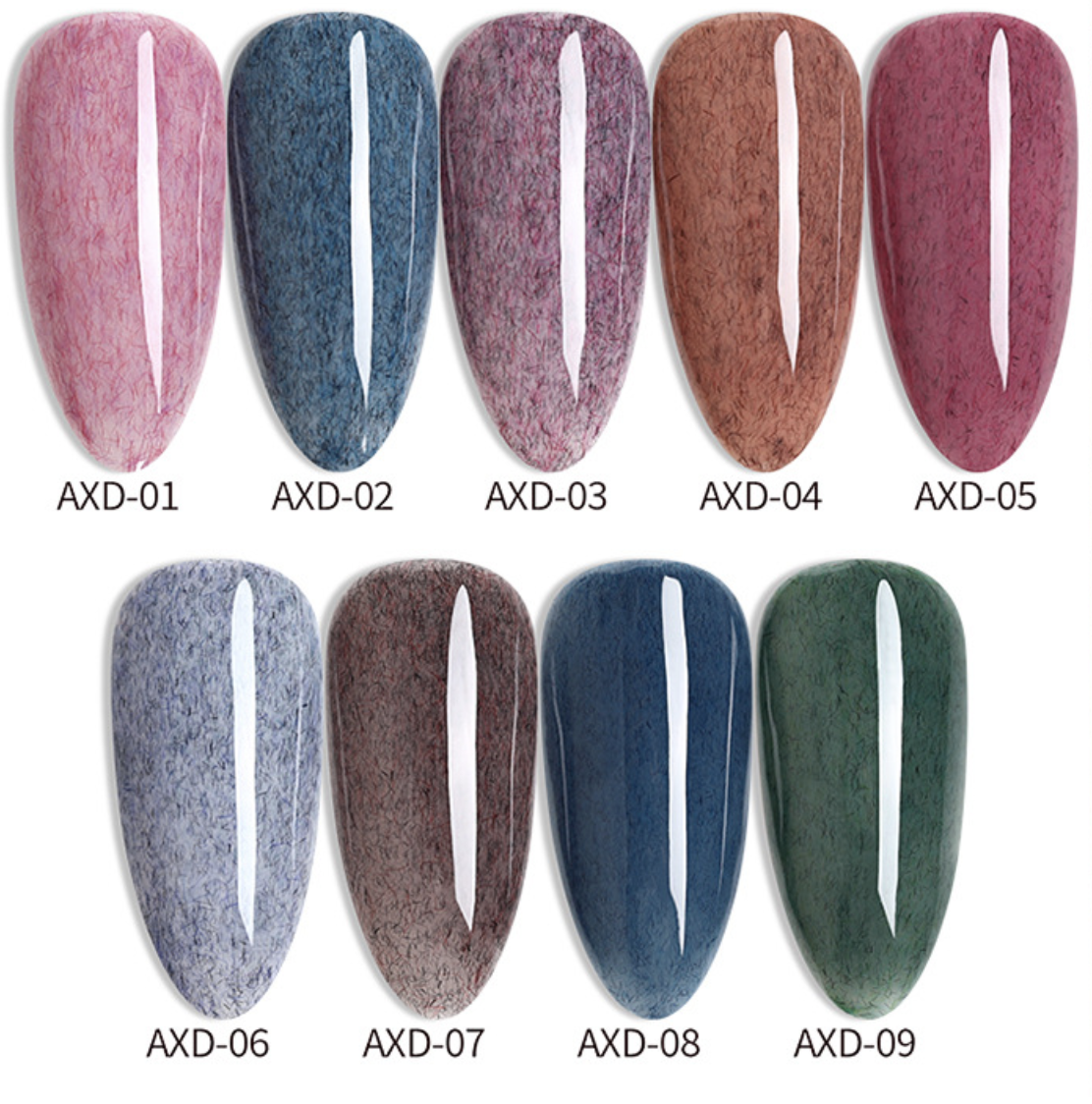 Sơn gel lông as mã axd 15ml